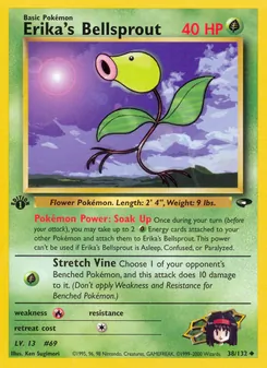 Erika's Bellsprout (Gym Challenge 38)