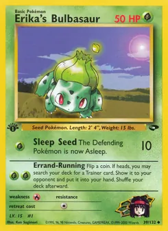 Erika's Bulbasaur (Gym Challenge 39)