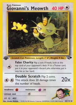 Giovanni's Meowth (Gym Challenge 43)