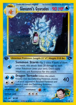 Giovanni's Gyarados (Gym Challenge 5)