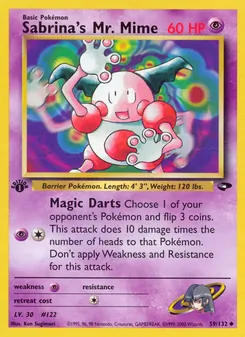Sabrina's Mr. Mime (Gym Challenge 59)