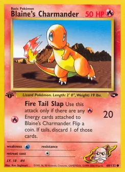 Blaine's Charmander (Gym Challenge 60)