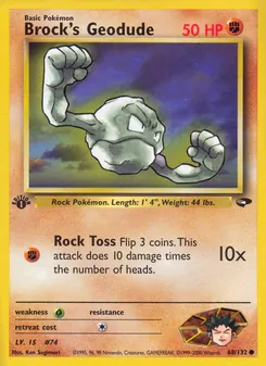 Brock's Geodude (Gym Challenge 68)