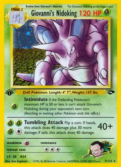 Giovanni's Nidoking (Gym Challenge 7)