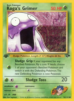 Koga's Grimer (Gym Challenge 78)
