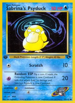Sabrina's Psyduck (Gym Challenge 99)