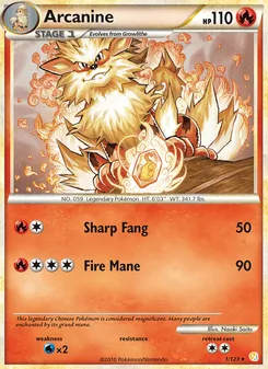 Arcanine (HeartGold & SoulSilver 1)