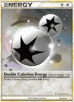 Double Colorless Energy (HeartGold & SoulSilver 103)