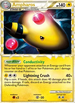 Ampharos (HeartGold & SoulSilver 105)