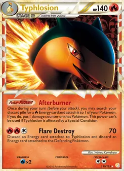 Typhlosion (HeartGold & SoulSilver 110)