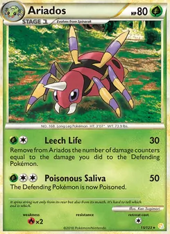 Ariados (HeartGold & SoulSilver 15)