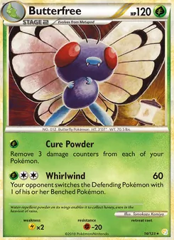 Butterfree (HeartGold & SoulSilver 16)