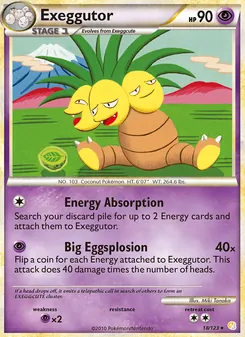 Exeggutor (HeartGold & SoulSilver 18)
