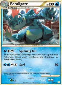 Feraligatr (HeartGold & SoulSilver 20)