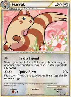 Furret (HeartGold & SoulSilver 21)