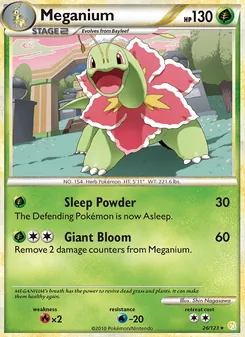 Meganium (HeartGold & SoulSilver 26)