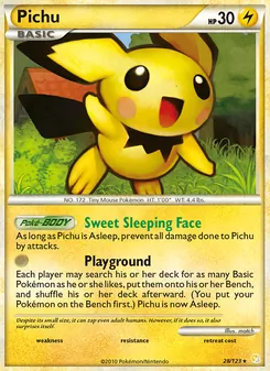 Pichu (HeartGold & SoulSilver 28)
