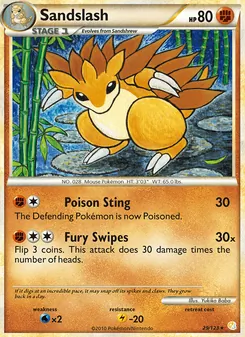 Sandslash (HeartGold & SoulSilver 29)