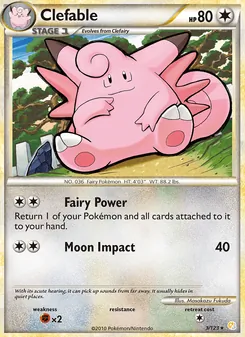 Clefable (HeartGold & SoulSilver 3)
