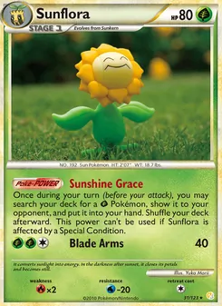 Sunflora (HeartGold & SoulSilver 31)