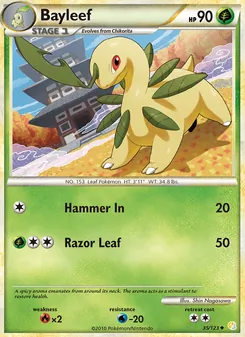 Bayleef (HeartGold & SoulSilver 35)