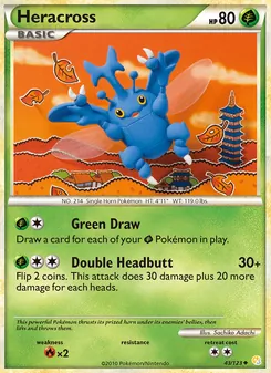 Heracross (HeartGold & SoulSilver 43)