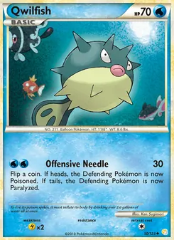 Qwilfish (HeartGold & SoulSilver 50)