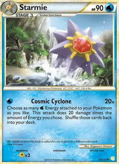 Starmie (HeartGold & SoulSilver 53)