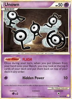 Unown (HeartGold & SoulSilver 55)