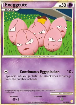 Exeggcute (HeartGold & SoulSilver 63)