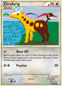 Girafarig (HeartGold & SoulSilver 64)