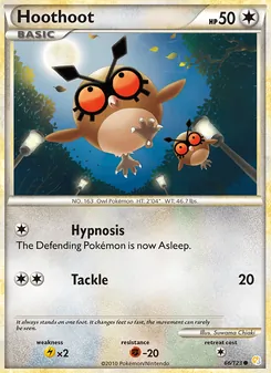 Hoothoot (HeartGold & SoulSilver 66)