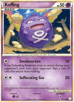 Koffing (HeartGold & SoulSilver 70)