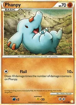 Phanpy (HeartGold & SoulSilver 77)