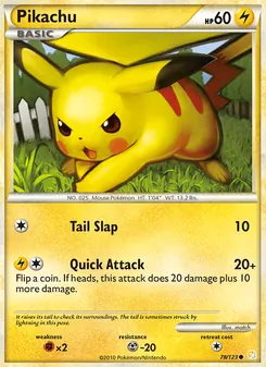 Pikachu (HeartGold & SoulSilver 78)