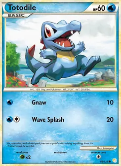 Totodile (HeartGold & SoulSilver 86)