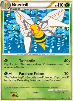 Beedrill (HS—Unleashed 12)