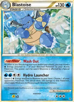 Blastoise (HS—Unleashed 13)