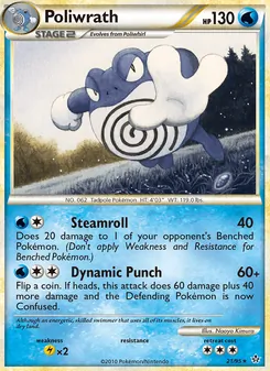 Poliwrath (HS—Unleashed 21)