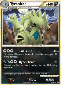 Tyranitar (HS—Unleashed 26)