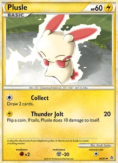 Plusle (HS—Unleashed 36)