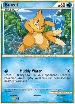 Buizel (HS—Unleashed 45)