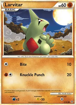 Larvitar (HS—Unleashed 51)