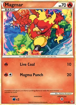Magmar (HS—Unleashed 52)