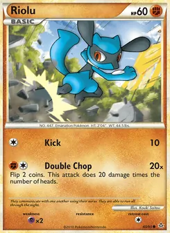 Riolu (HS—Unleashed 60)