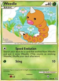 Weedle (HS—Unleashed 69)