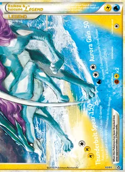 Raikou & Suicune LEGEND (HS—Unleashed 93)