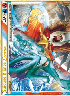Suicune & Entei LEGEND (HS—Unleashed 94)