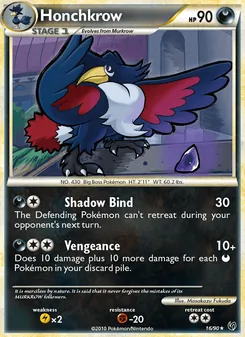 Honchkrow (HS—Undaunted 16)