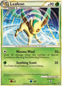 Leafeon (HS—Undaunted 17)